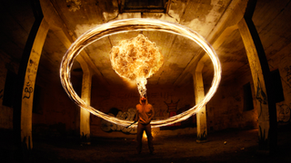 Fire Breather or Sorcerer From Hell, His Photos Are Awesome Either Way